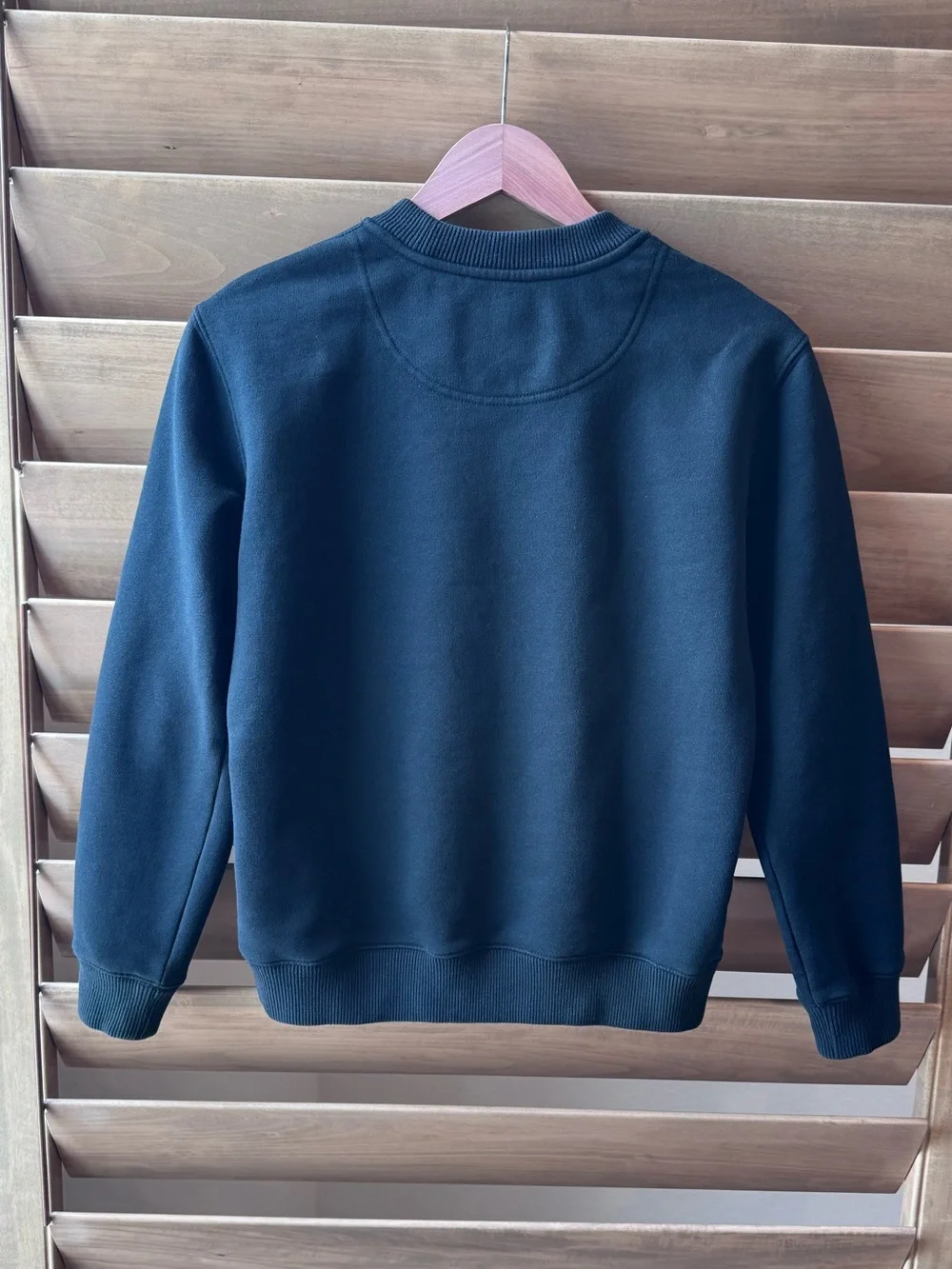 Coach Black Crewneck Sweatshirt with Multicolor Logo, Size: XSmall